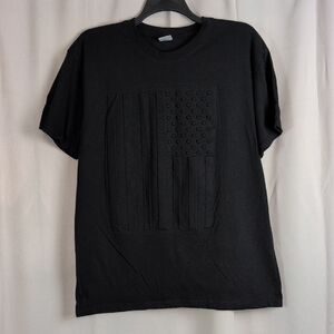 Men's Black Flag Short Sleeve Tee